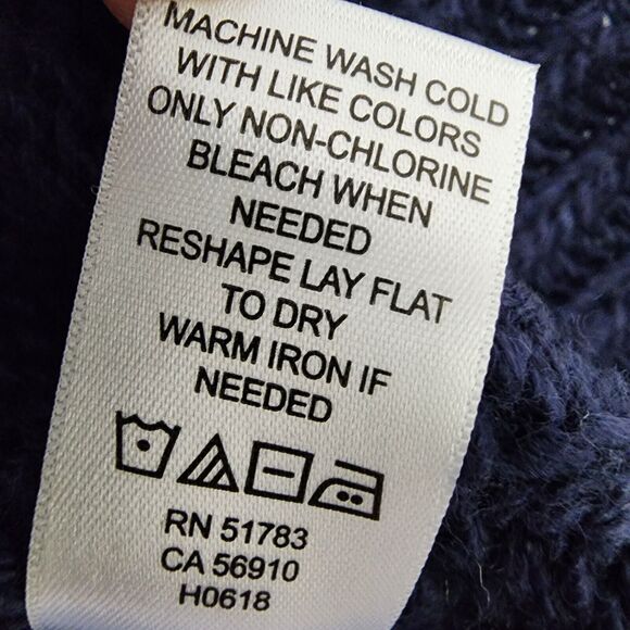 Maurices Sweater Women Medium Wool Blend Jacquard Ribbon Yoke Fair Isle Pullover - Picture 10 of 10